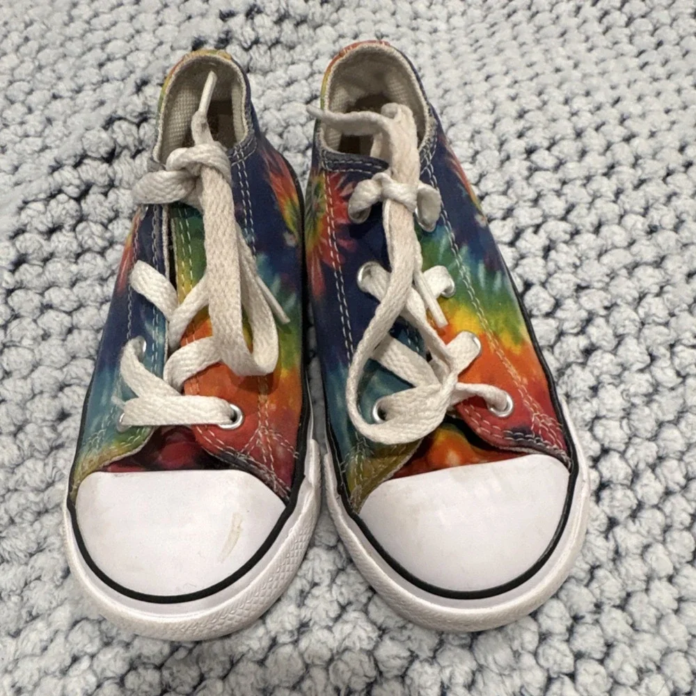Converse Chuck Taylor All Star Tie-Dye Low Top Sneakers Size 9 769822F